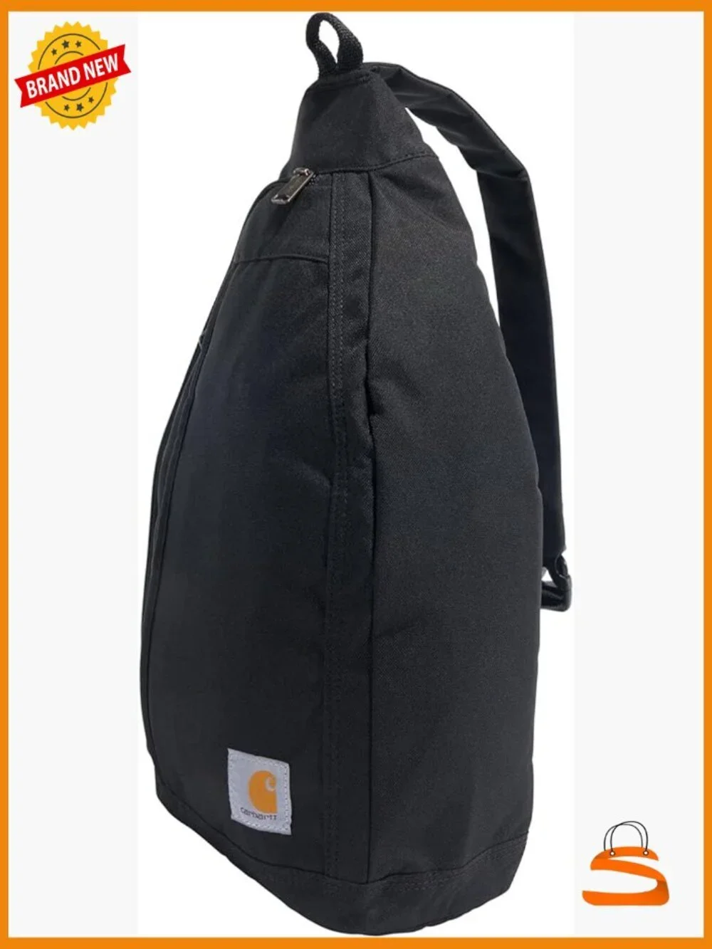 Sling Bag Crossbody Backpack with Tablet Sleeve Adjustable Strap Water